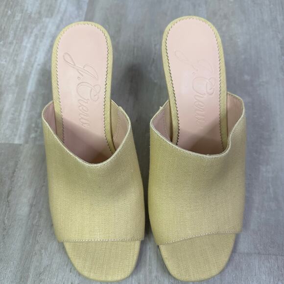 J.Crew Bianca woven wedge sandals Size 8 BR615 - Picture 2 of 8